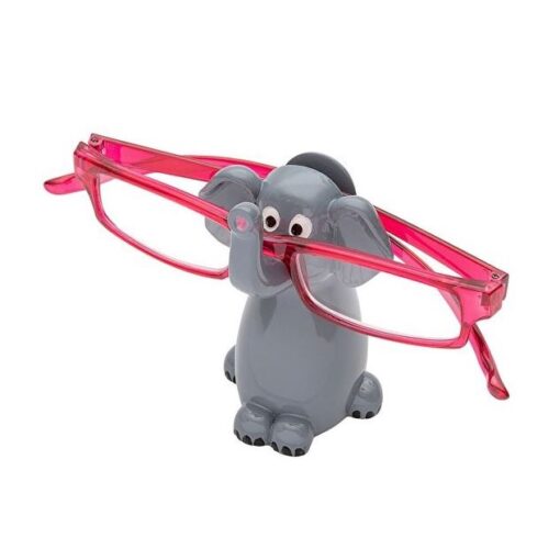 Brilleholder, der ligner en elefant, til opbevaring af briller.
