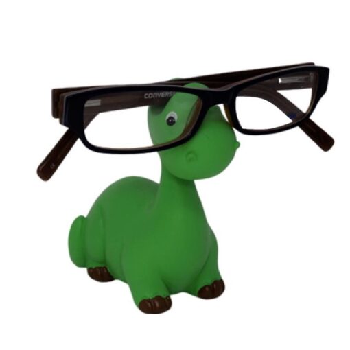 En brilleholder, der ligner en dinosaur.