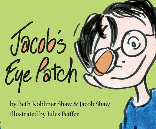 Jacobs eye patch. Book.