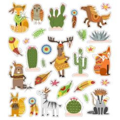 Klistermärken stickers - Wonderful creatures