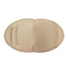 En tygögonlapp för vuxna. Den fästs på insidan av glasögonen. Den är beige/hudfärgad för en diskret look. Märket är Kay Fun Patch. Modellen heter Almond.