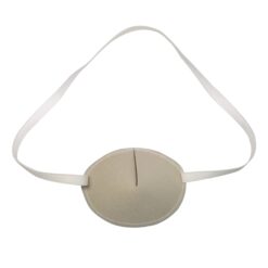 En ögonlapp med resår för vuxna. Den är beige och har en enkel, neutral design. Märket är Kay Fun Patch. Den heter Beige.