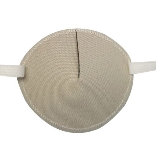 En ögonlapp med resår för vuxna. Den är beige och har en enkel, neutral design. Märket är Kay Fun Patch. Den heter Beige.