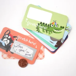 Scratch-off Vouchers – Djur (24 st)