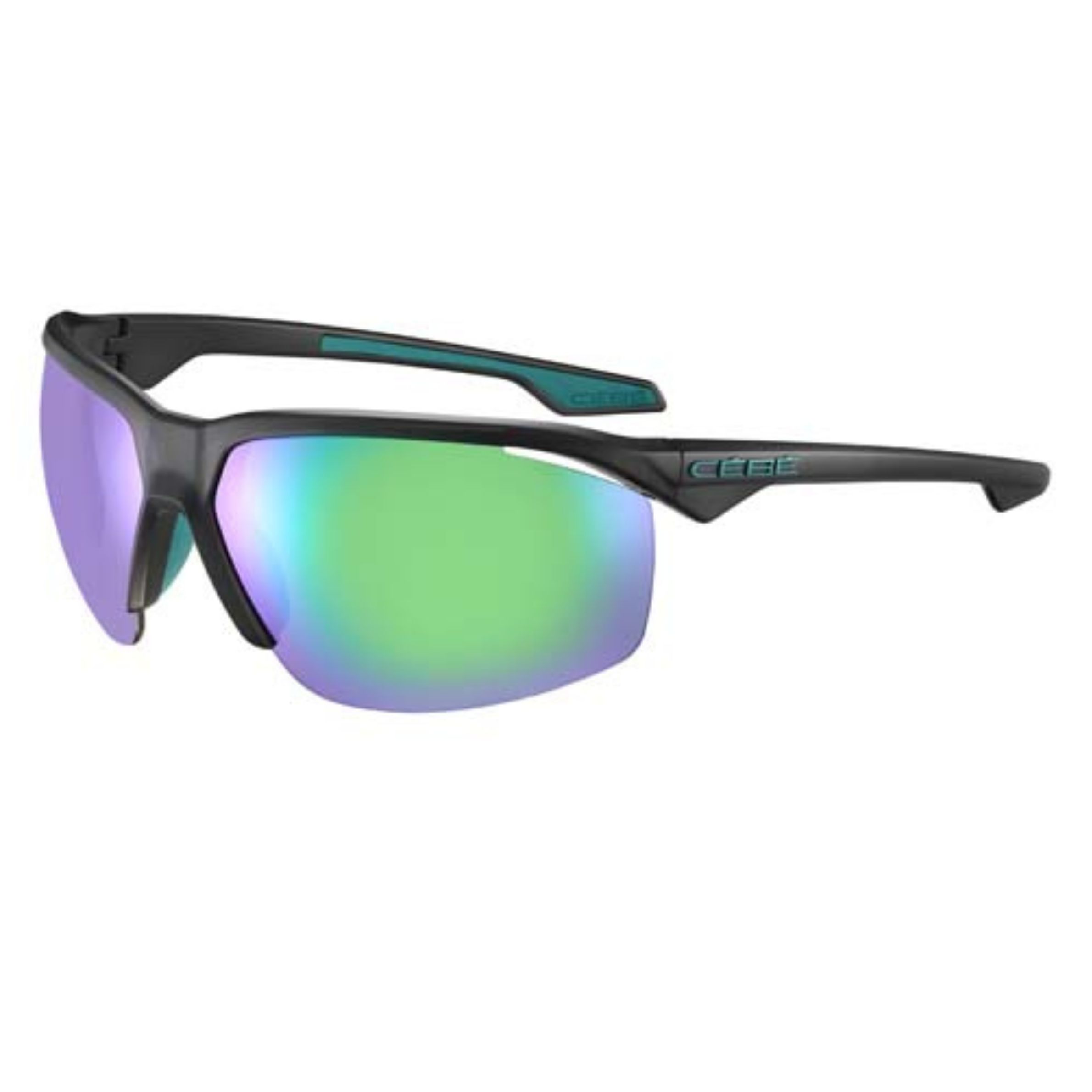 Cébé STAMINA – Matt Translucent Black Teal