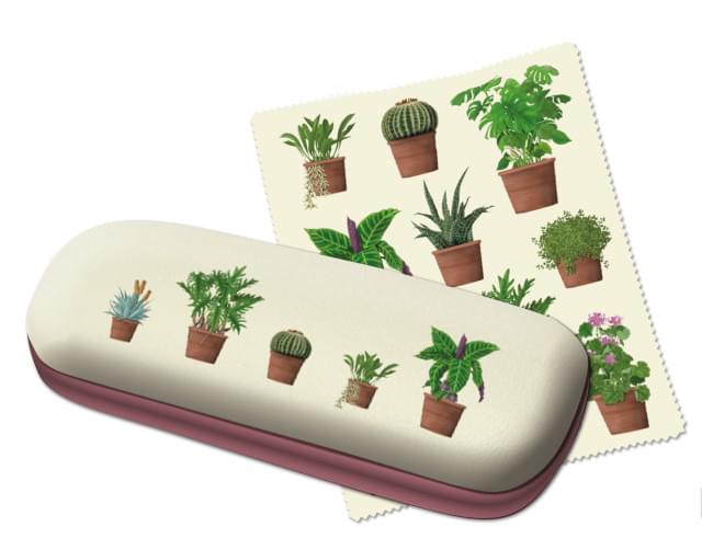 Glasögonfodral krukväxter. Bekking & Blitz