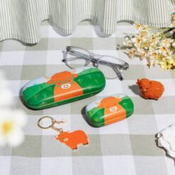 LOU054 glasögonfodral - highland cattle