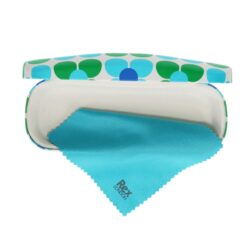 Rex London glasögonfodral Daisy blue, margeritter 
