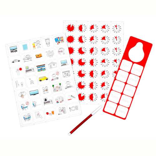 JAC5060 - Time Timer Magnetic Pictogram Kit set