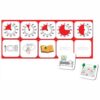 JAC5063 – Magnetisk tavla för piktogram – 10 fält