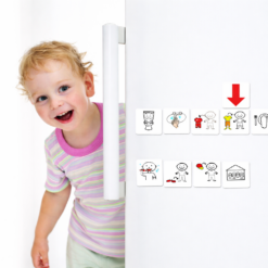 JAC5064 – Magnetisk tavla för pictogram – för kylskåp