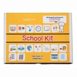 JAC5066 – School Kit, magnetiskt pictogramset för skola – i låda