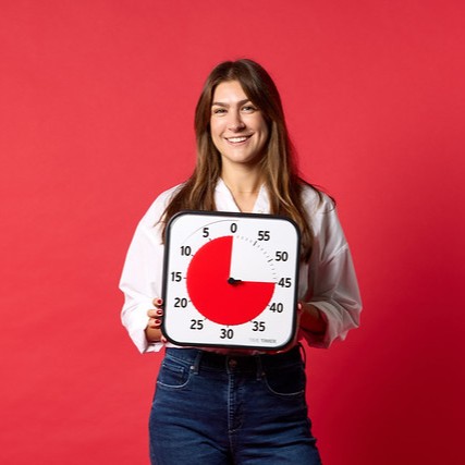 Time Timer Large JAC5109 siden 45 min kvinna