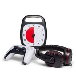 Time Timer Plus Charcoal Front lifestyle