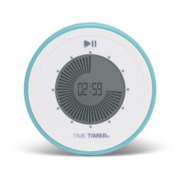 Time Timer TWIST JAC5042 Lake Day Blue Front Påslagen