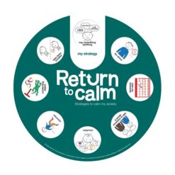 Return to Calm green disc R4005ENl Känslohjul Hitta ro