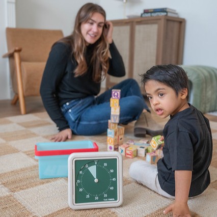 Time Timer Retro Eco Edition Green Land barn-och-foralder-leker