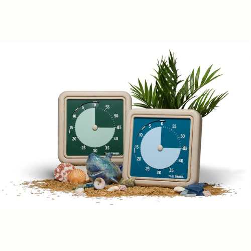 Time Timer Retro eco Edition Land og Water front Produktbild miljoe