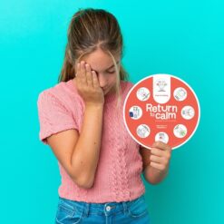 Return to Calm Girl Emotions R4005EN Känslohjul Hitta ro 1