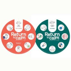 Return to Calm Girl Emotions R4005EN Känslohjul Hitta ro 1